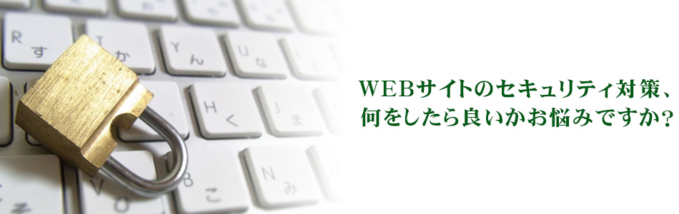 サイトのセキュリティ対策、何をしたら良いかお悩みですか？