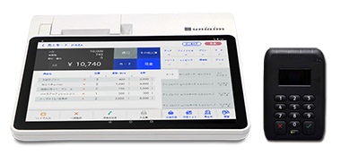 レシートプリンタ一体型posレジスター Tabレジ 6800ua 決済代行のゼウス